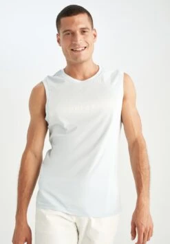 DeFacto Regular Fit - Top - Blue