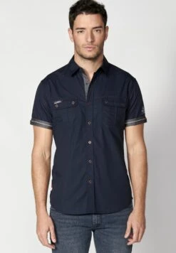Koroshi Short Sleeve - Camisa - Navy