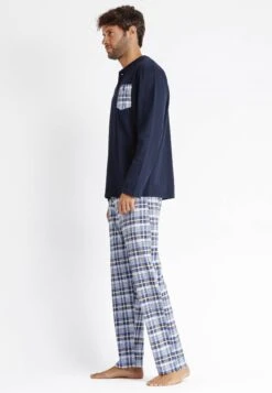Set Classic Manga Larga Arrow Para - Pijama - Azul -Boss Ventas 03a78e7efff64d38b5e3509575fd743c