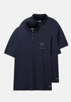 Tom Tailor Plus Mit Logo Stickerei 2 Pack - Polo - Sky Captain Blue -Boss Ventas 04dc47e144ec44c3a3e704b9087dd2ff