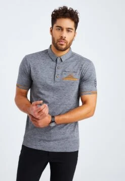 Herren T Shirt Polo Herren T Shirt Polo Ln - Polo - Anthrazit