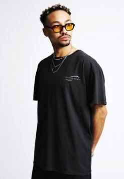 Insomnia - Camiseta Estampada - Washed Black -Boss Ventas 05614785d32a4edf9715aefa00d7c05c