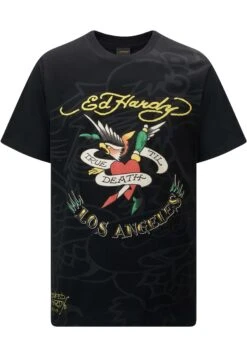 Ed Hardy True-Till-La - Camiseta Estampada - Black -Boss Ventas 07aaa0b3ba804733b2a7070eb33d788d