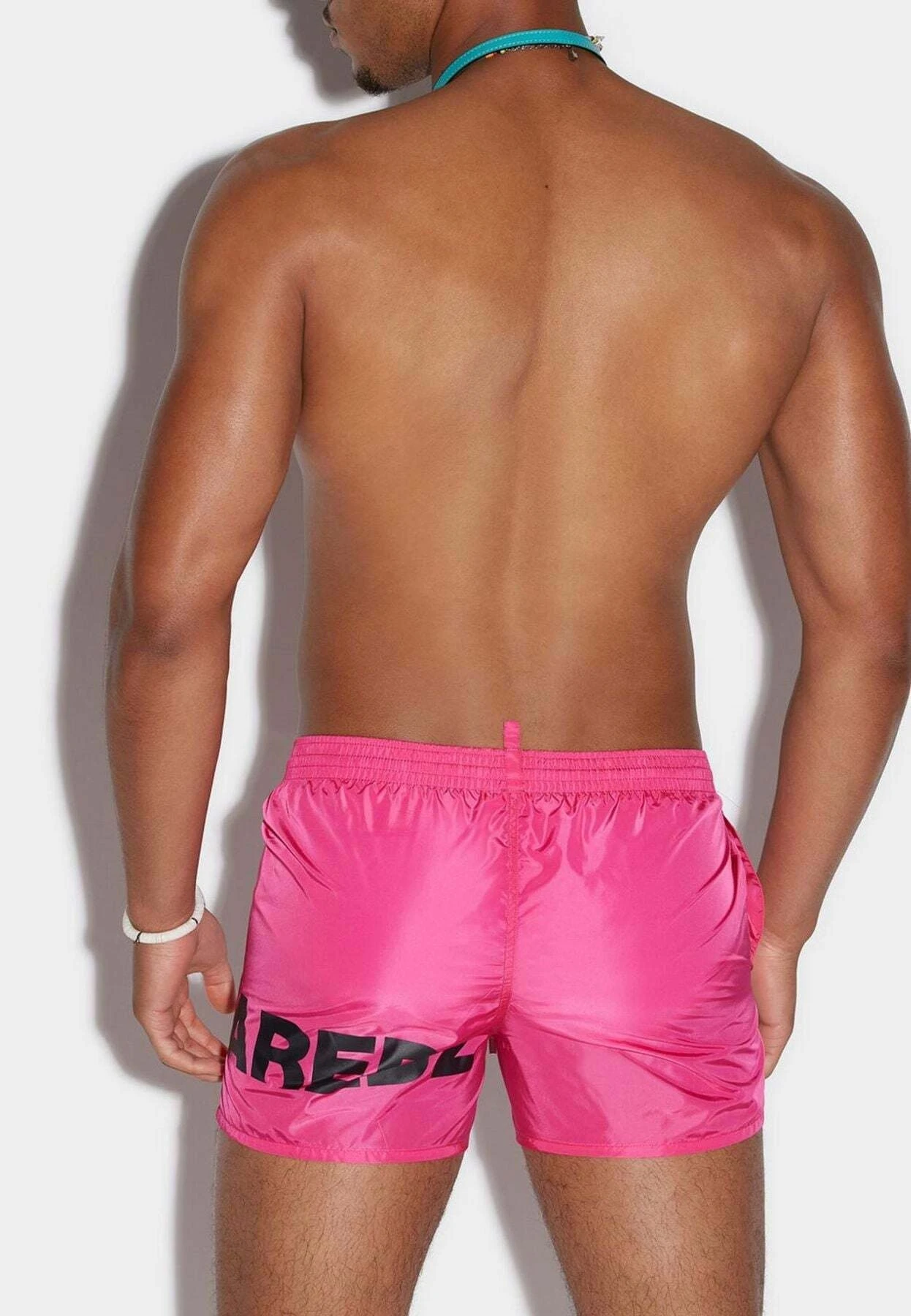 DSQUARED2 Maxi Logo - Bañador - Pink 4 DSQUARED2 Maxi Logo - Bañador - Pink - Imagen 2