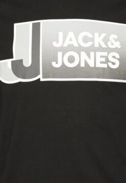 Jack & Jones Jcologan Crew Neck - Camiseta Estampada - Black -Boss Ventas 087b76b141f14a17acdb56ac50e6e2ec