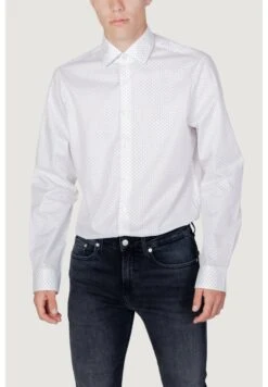 Calvin Klein Twill Print- Camisa - Blue -Boss Ventas 089a6cd79214448d891d4074381669cb