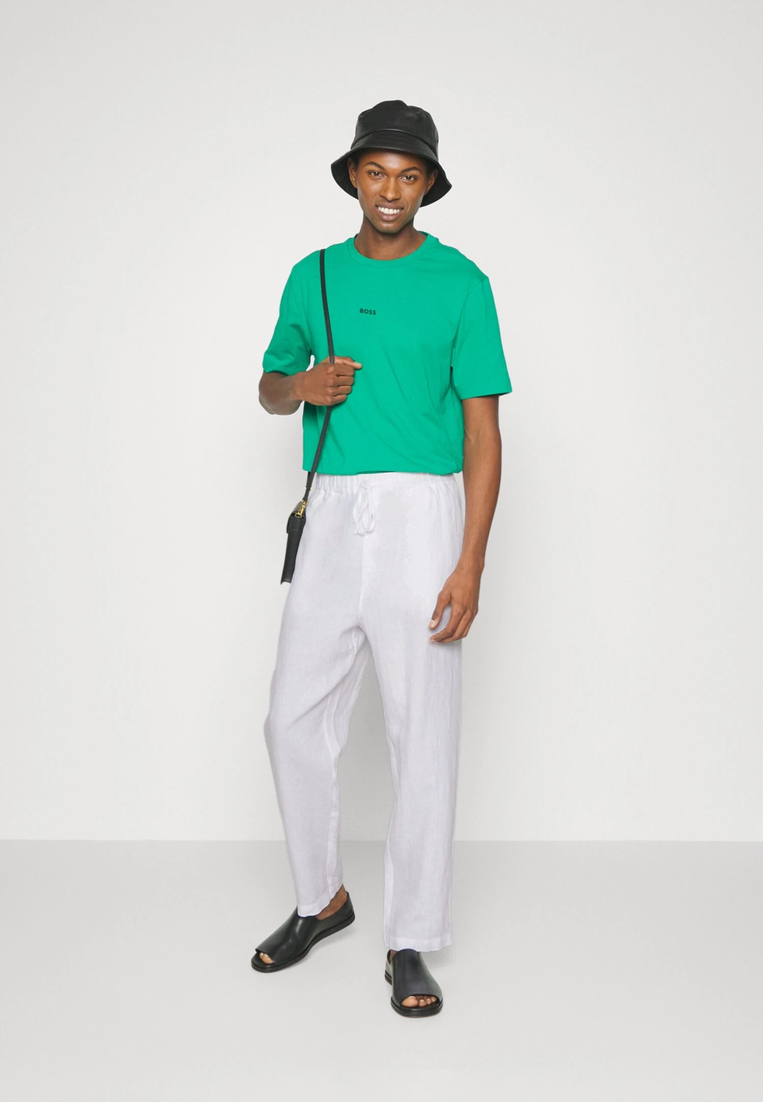 120% Lino Pantalone Uomo - Pantalones - White 4 120% Lino Pantalone Uomo - Pantalones - White - Imagen 2