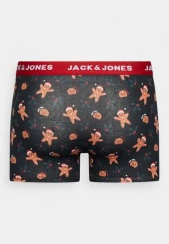 Jack & Jones Jacdash Trunks 5 Pack - Culotte - Black/Fiery Red/Ponderosa Pine -Boss Ventas 0af1112e5f844492a35f48a72762434b