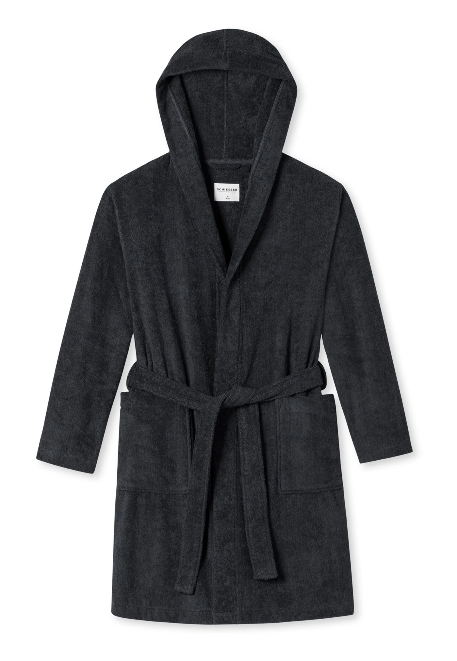 Schiesser Albornoz - Anthrazit 3 Schiesser Albornoz - Anthrazit