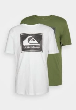 Quiksilver New Archi Tee 2 Pack- Camiseta Estampada - Four Leaf Clover/White 18 Quiksilver New Archi Tee 2 Pack- Camiseta Estampada - Four Leaf Clover/White -Boss Ventas 0d62bcd19aa54e7da4e822112e7ef9c1