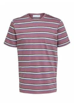 Selected Homme Gestreiftes - Camiseta Estampada - Wistful Mauve -Boss Ventas 1491acfc1f4441379d210705022e712d