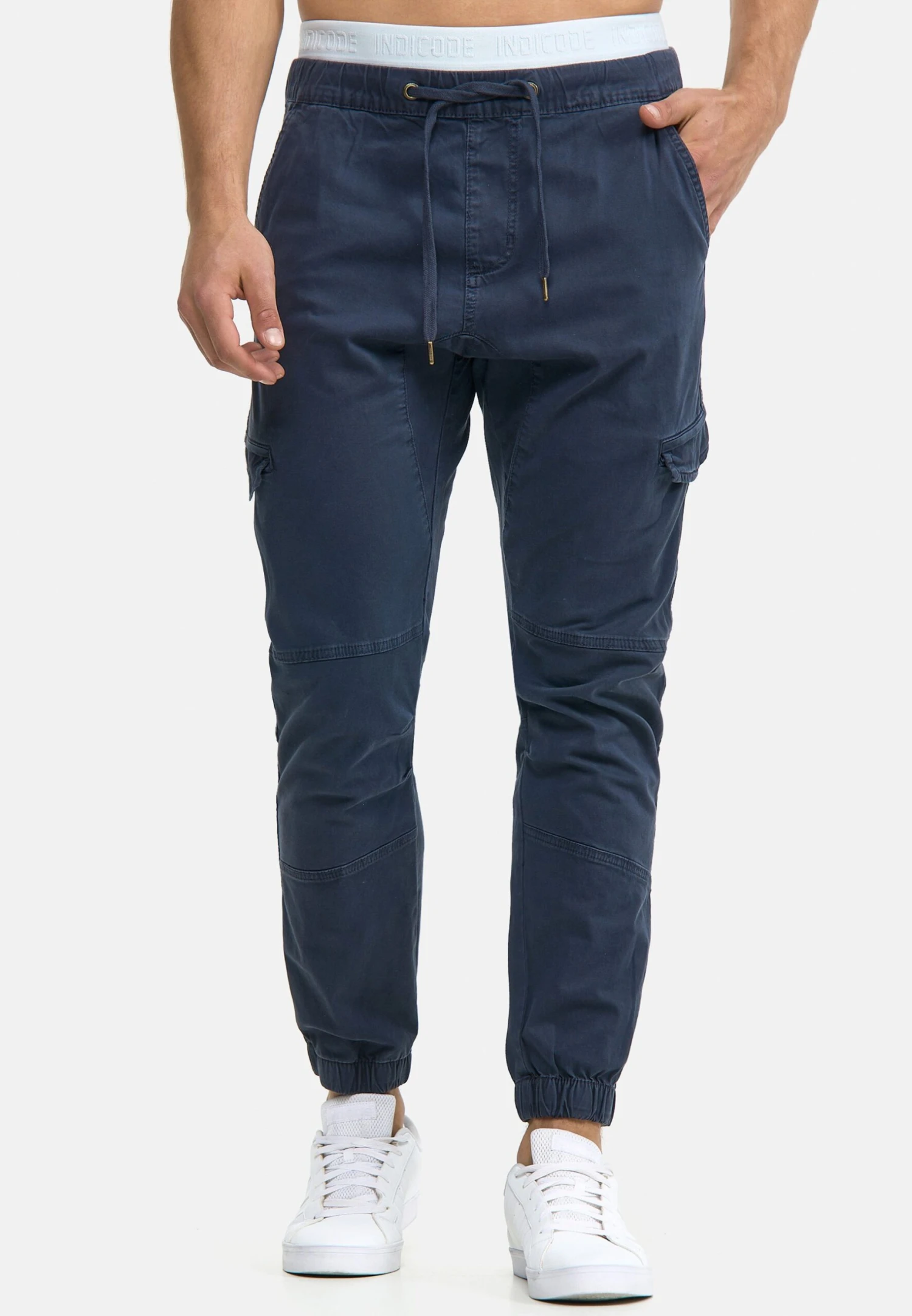 Indicode Jeans Levi - Pantalones Cargo - Navy 3 Indicode Jeans Levi - Pantalones Cargo - Navy