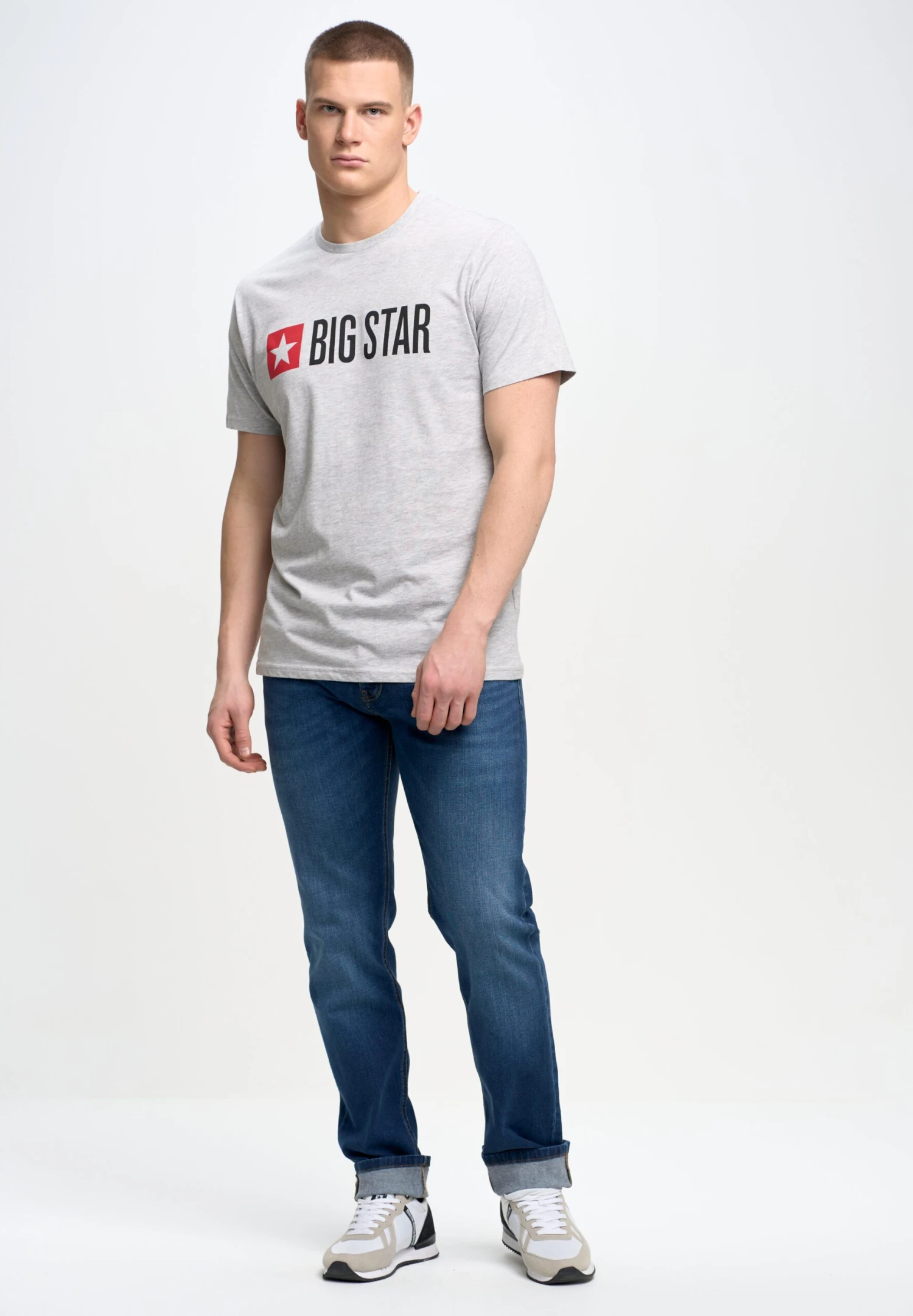 BIG STAR Quado - Camiseta Estampada - Grau 7 BIG STAR Quado - Camiseta Estampada - Grau - Imagen 5