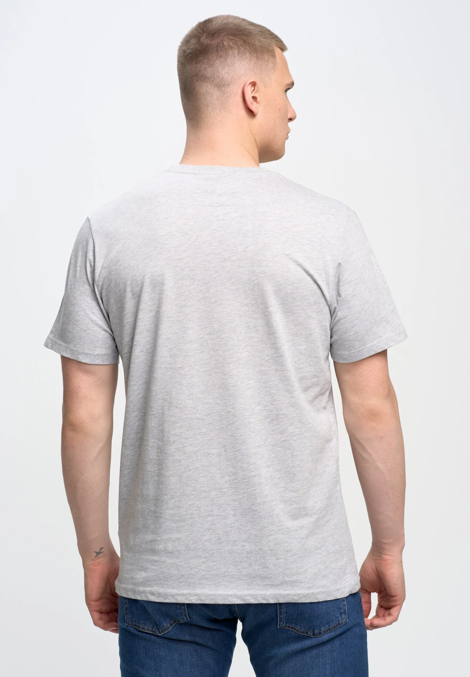 BIG STAR Quado - Camiseta Estampada - Grau 5 BIG STAR Quado - Camiseta Estampada - Grau - Imagen 3