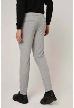 Slim Fit With Accessory Detail - Pantalones Chinos - Light Grey -Boss Ventas 168a159a71cf4020a9ecda71adb9a988