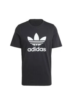 Adidas Originals Trefoil- Camiseta Estampada - Black -Boss Ventas 1d4a7f847f32437a8678aa3d1f1aeca6