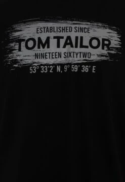 Tom Tailor Printed Logo - Camiseta Estampada - Black -Boss Ventas 1d5cb27e068d4ebab28d0139fadcce10