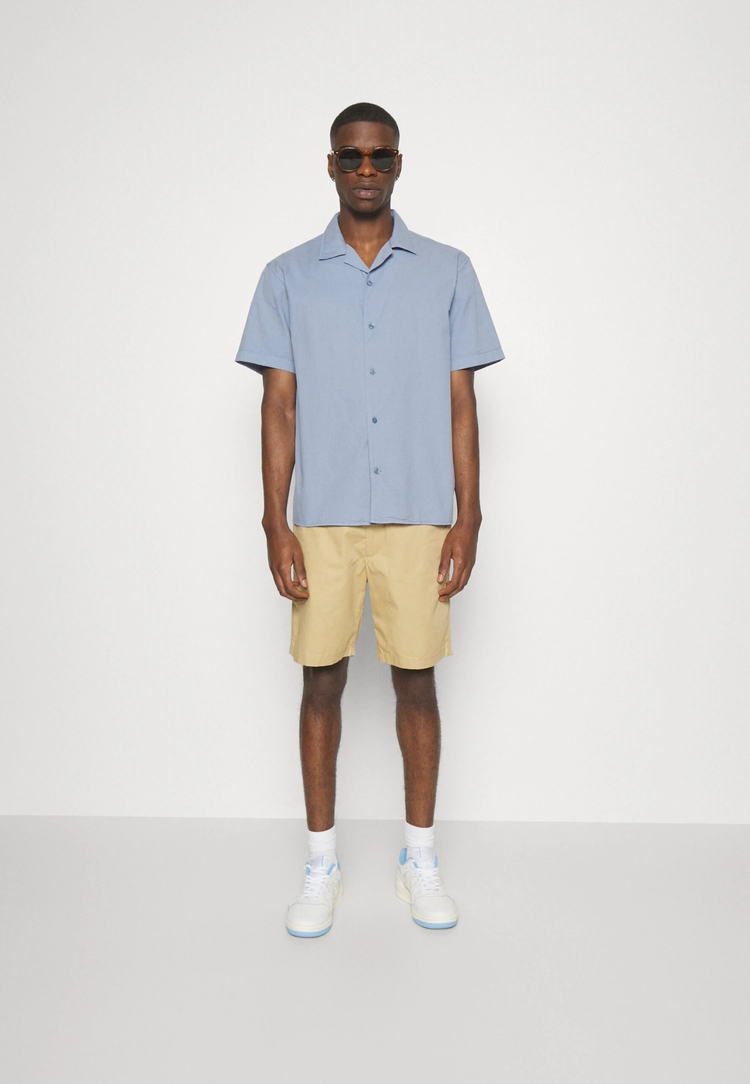 Boxed Fit Short Sleeve Shirt - Camisa - Asley Blue 4 Boxed Fit Short Sleeve Shirt - Camisa - Asley Blue - Imagen 2