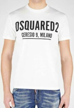 DSQUARED2 Con Logo En La Parte Delantera - Camiseta Interior - White