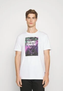 Boss Temessage - Camiseta Estampada - White