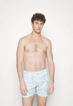 Maison Labiche Swimwear Maillot - Bañador - White/Light Blue