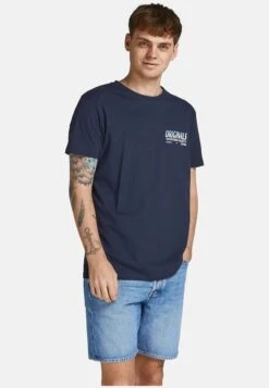 Jack & Jones Camiseta Estampada - Azul