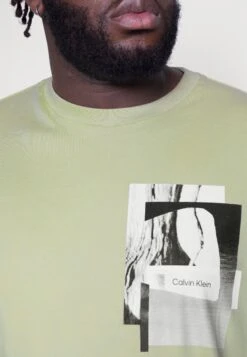 Calvin Klein Modern Graphic Comfort Tee - Camiseta Estampada - Herb Tea -Boss Ventas 25894eadfc9b4b11b442a4aa2cca0ebd