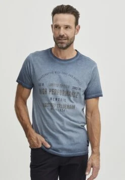 Fqemil - Camiseta Estampada - Dark Denim