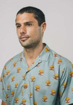 Brava Fabrics Tiger Brava Aloha - Camisa - Green -Boss Ventas 27565360a6f547fb9b49c2ce40f0844b