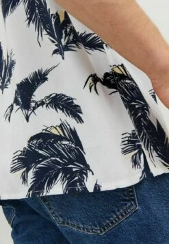 Jack & Jones Jorluke Palma Aop ResortSs Ln - Camisa - Bright White -Boss Ventas 276900dcc16f4b27adf9a66680ddb10b