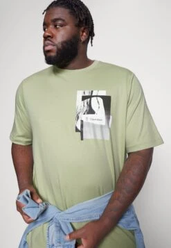 Calvin Klein Modern Graphic Comfort Tee - Camiseta Estampada - Herb Tea -Boss Ventas 2a6a9fd069244680a1e5c1e96eb5abf8