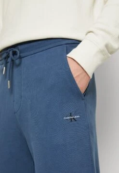 Calvin Klein Jeans Micro Monologo Hwk - Pantalones Deportivos - Aegean Sea -Boss Ventas 2b66f196c59646ab964006056fbf3436