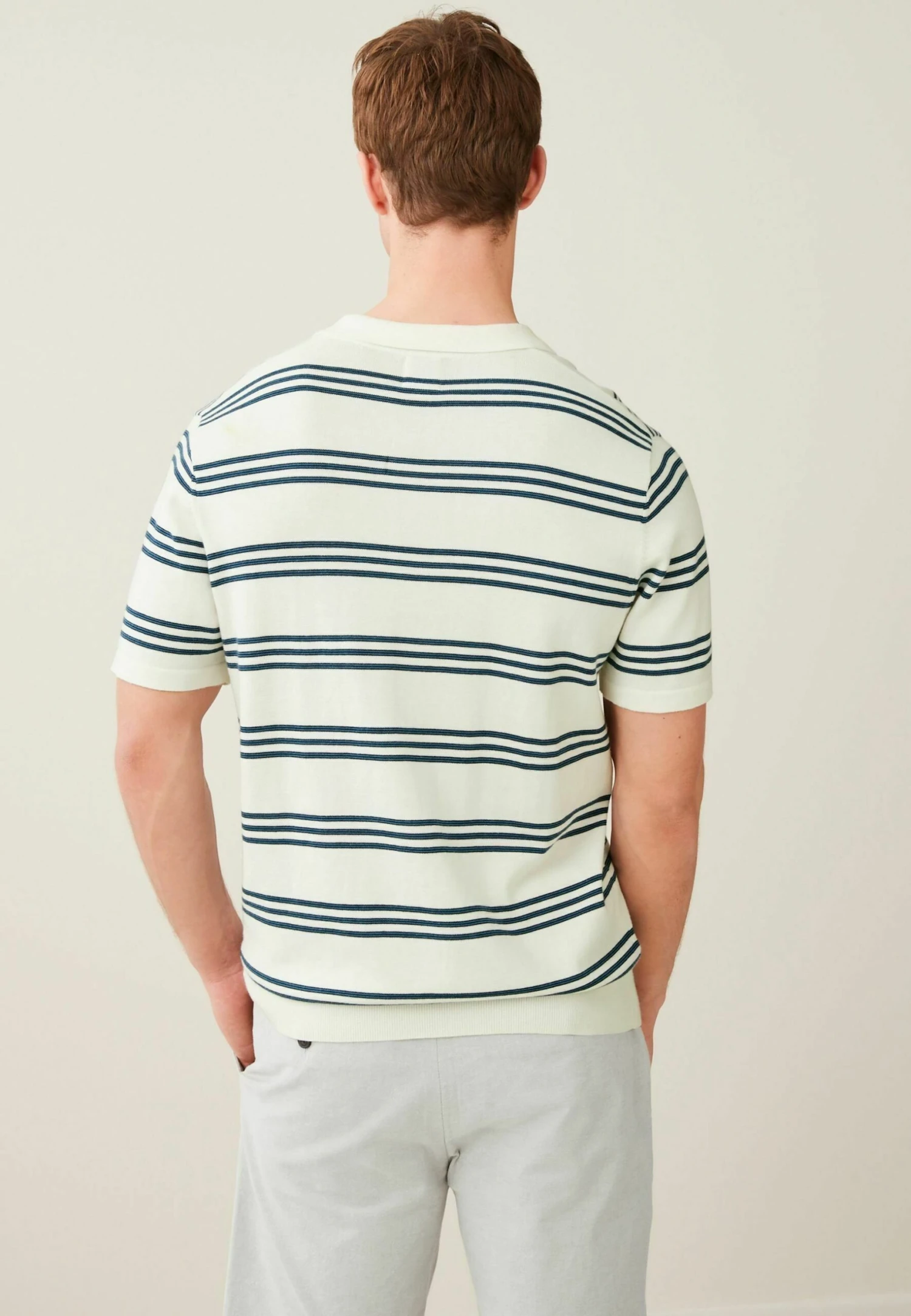 Next Standard - Polo - White Blue 4 Next Standard - Polo - White Blue - Imagen 2