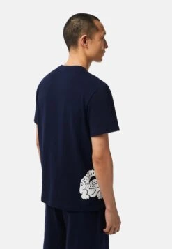 Lacoste Mit Kontrast-Auf - Camiseta De Pijama - Dunkelblau -Boss Ventas 2e29ae97b3bb44cc9649b6ff4754e097
