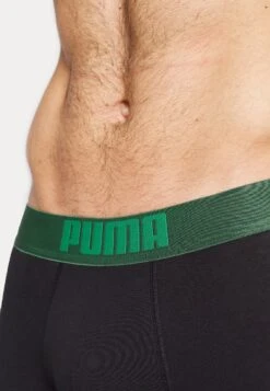 Puma Placed Logo 2 Pack - Culotte - Green/Black -Boss Ventas 2e9f611ac1b74d5fbc55c40d329bec33