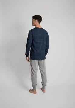 1 Pack Long - Pijama - Gestreift Grau -Boss Ventas 2ef86d6c359541c4baded94ecae087e7