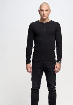 BIG STAR Icarus - Camiseta De Manga Larga - Schwarz -Boss Ventas 307c46746fa448149e54d5c0144f00d5