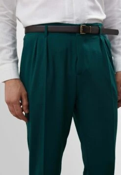 High Waist And Belted - Pantalones Chinos - Green -Boss Ventas 33a14867eebd415fb5b8465a4e4c26f6