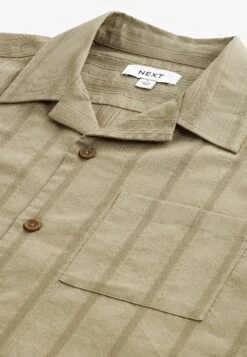 Next Seersucker Stripe Short SleeveStandard - Camisa - Neutral -Boss Ventas 346ed279eb25435da21f4919671ee805