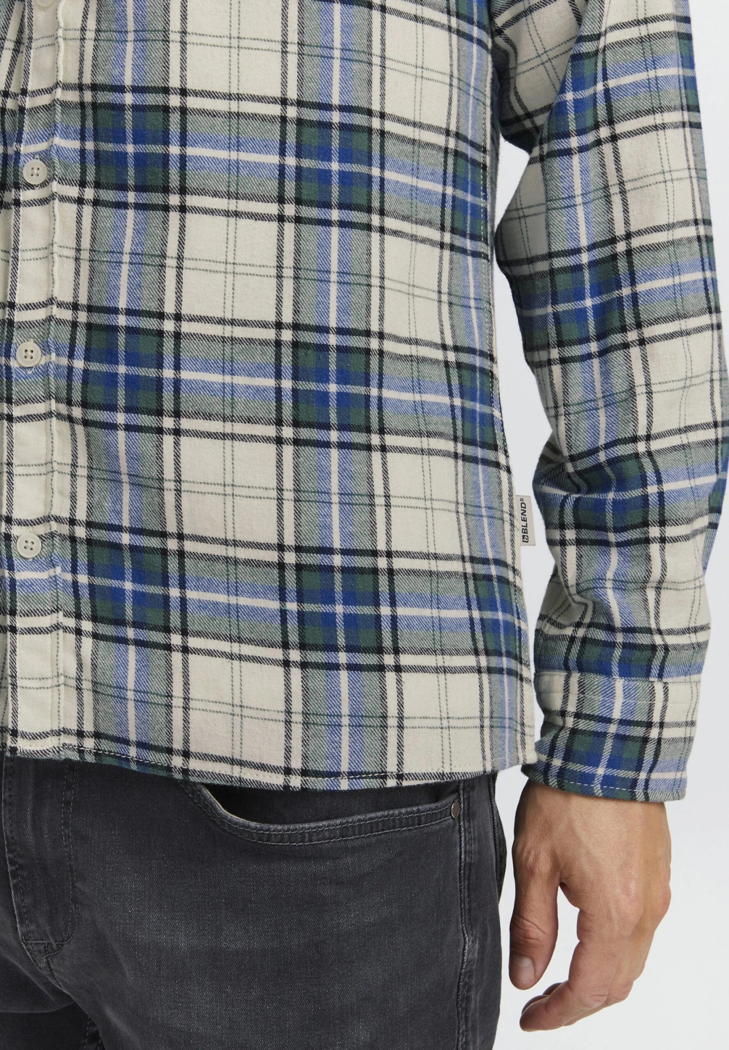Blend Camisa - True Blue 7 Blend Camisa - True Blue - Imagen 5