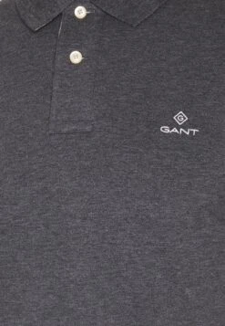 Gant Contrast Collar Rugger - Polo - Antracit Melange -Boss Ventas 382df22a7f45421a8c062f1fe199e233
