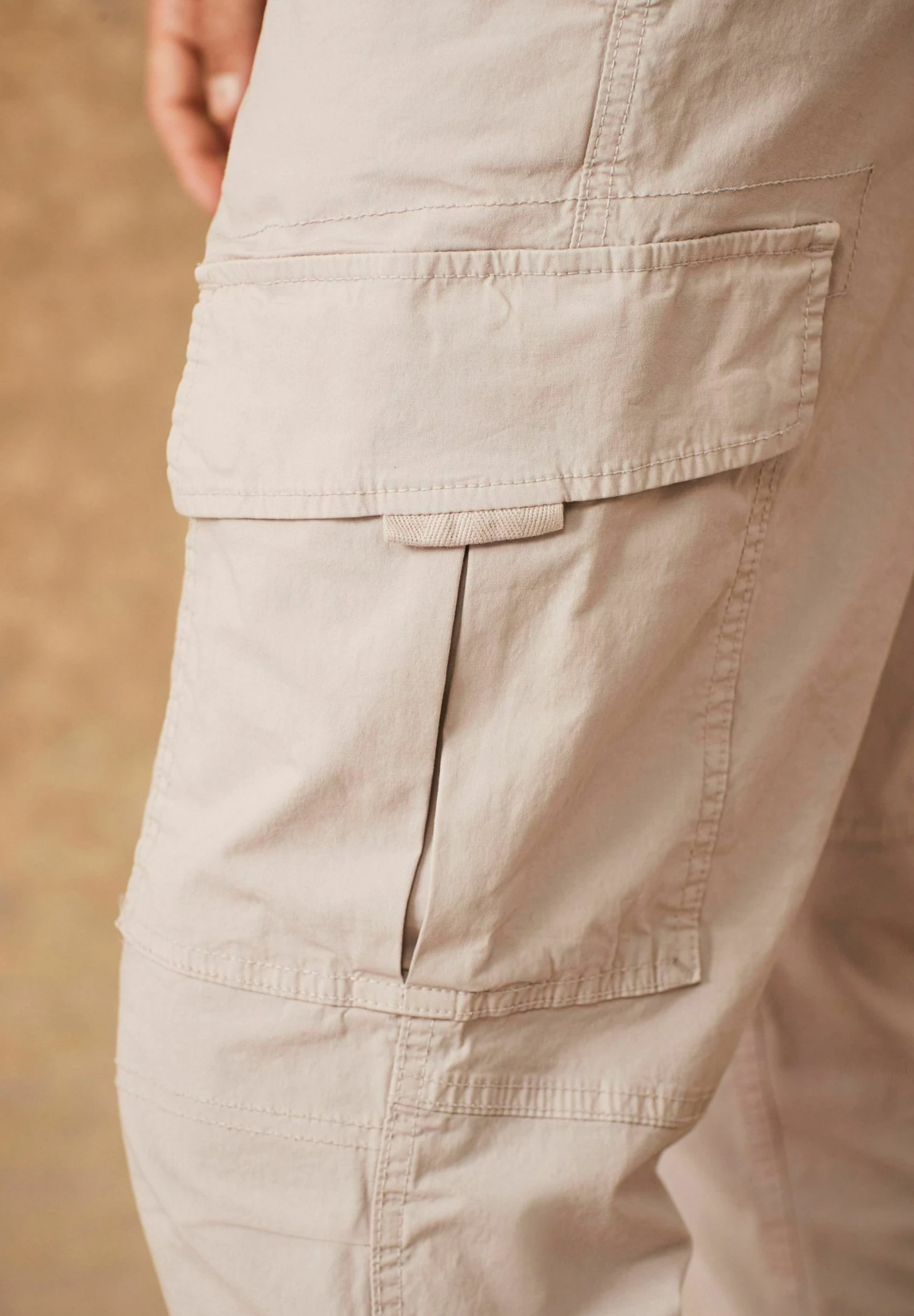 Next Stretch UtilityRegular- Pantalones Cargo - Ecru White 7 Next Stretch UtilityRegular- Pantalones Cargo - Ecru White - Imagen 5