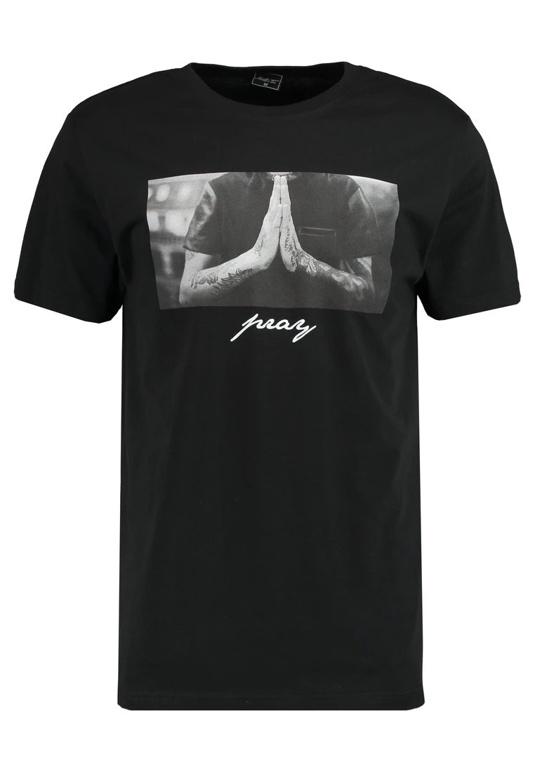 Mister Tee Pray - Camiseta Estampada - Black 6 Mister Tee Pray - Camiseta Estampada - Black - Imagen 4
