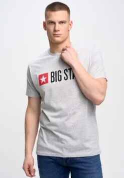 BIG STAR Quado - Camiseta Estampada - Grau 13 BIG STAR Quado - Camiseta Estampada - Grau -Boss Ventas 41faf959f1894a8e86b2798b9be02fe4