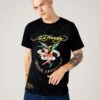 Ed Hardy True-Till-La - Camiseta Estampada - Black