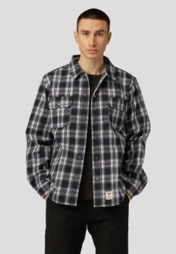 Fat Moose Ralph Over - Camisa - Navy Checked