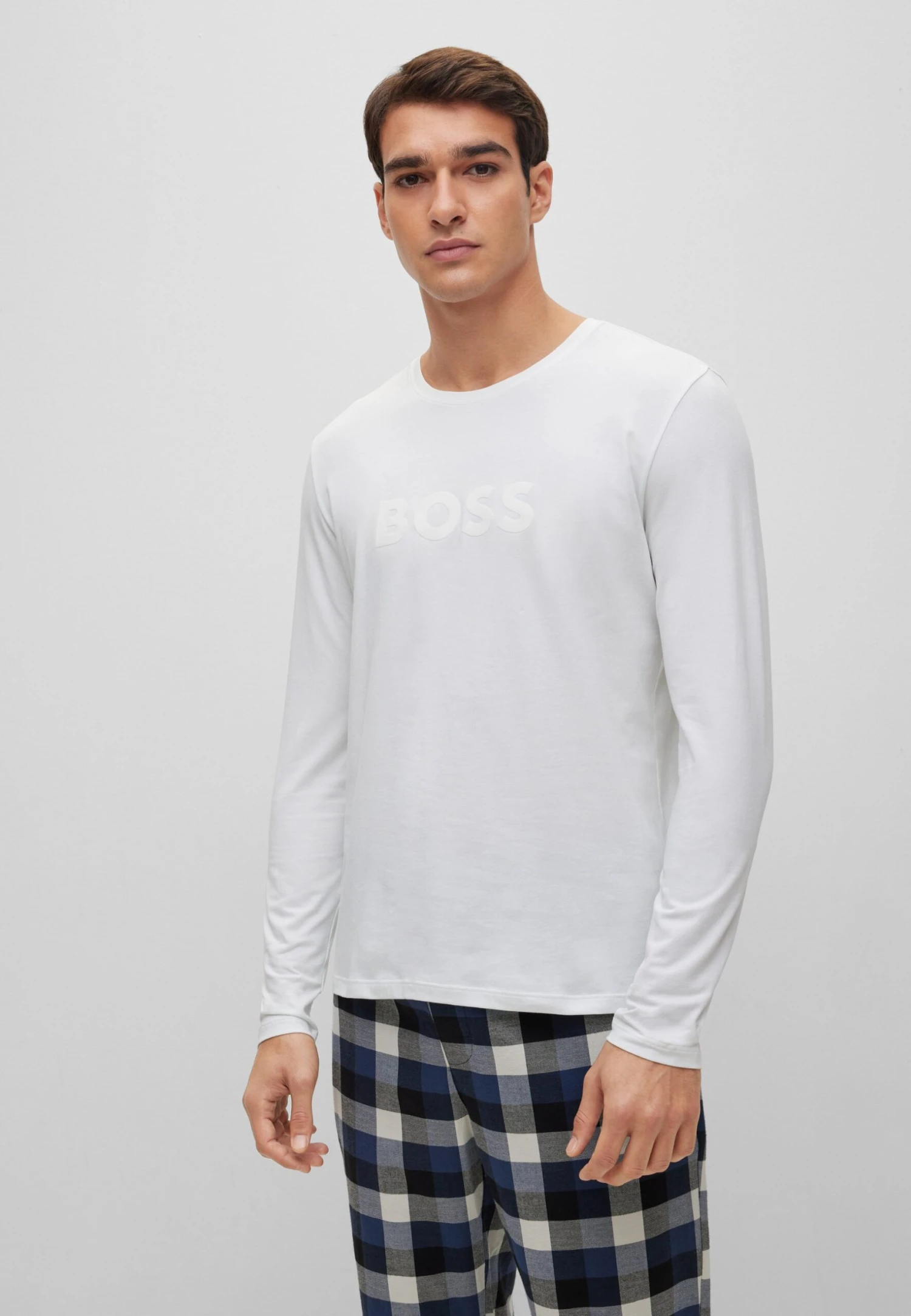 Boss Cosy Long Set - Pijama - Dark Blue 5 Boss Cosy Long Set - Pijama - Dark Blue - Imagen 3