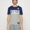 Fanatics Mlb New York YankeesFundamentals Cut And Sew Panel Tee - Equipación De Clubes - Stone Gray/Athletic Navy/White -Boss Ventas 4b61c46f22fb4f7d963c4301e08c2e71