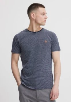 Indicode Jeans Idlupko - Camiseta Estampada - Dark Navy