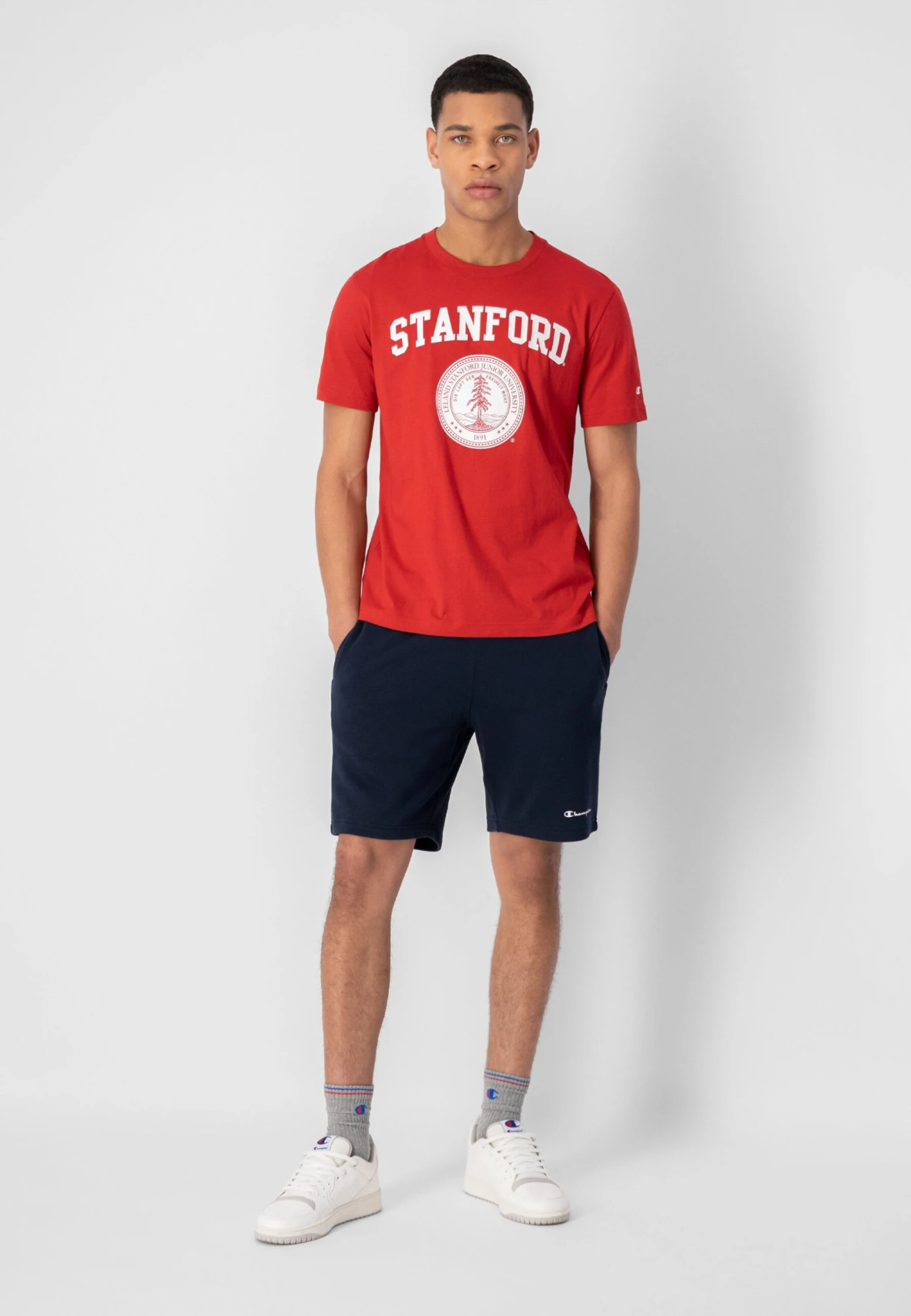 Champion Bermuda Authentic Pants - Pantalones Deportivos - Dark Blue 4 Champion Bermuda Authentic Pants - Pantalones Deportivos - Dark Blue - Imagen 2